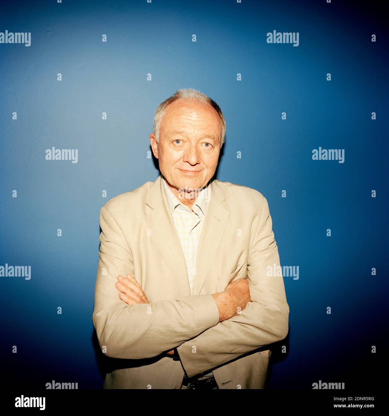 Der ehemalige Bürgermeister von London, Ken Livingstone, fotografiert während der State of London Debatte in der Methodist Central Hall, Westminster, London, Großbritannien. Juni 25, 2008. Stockfoto