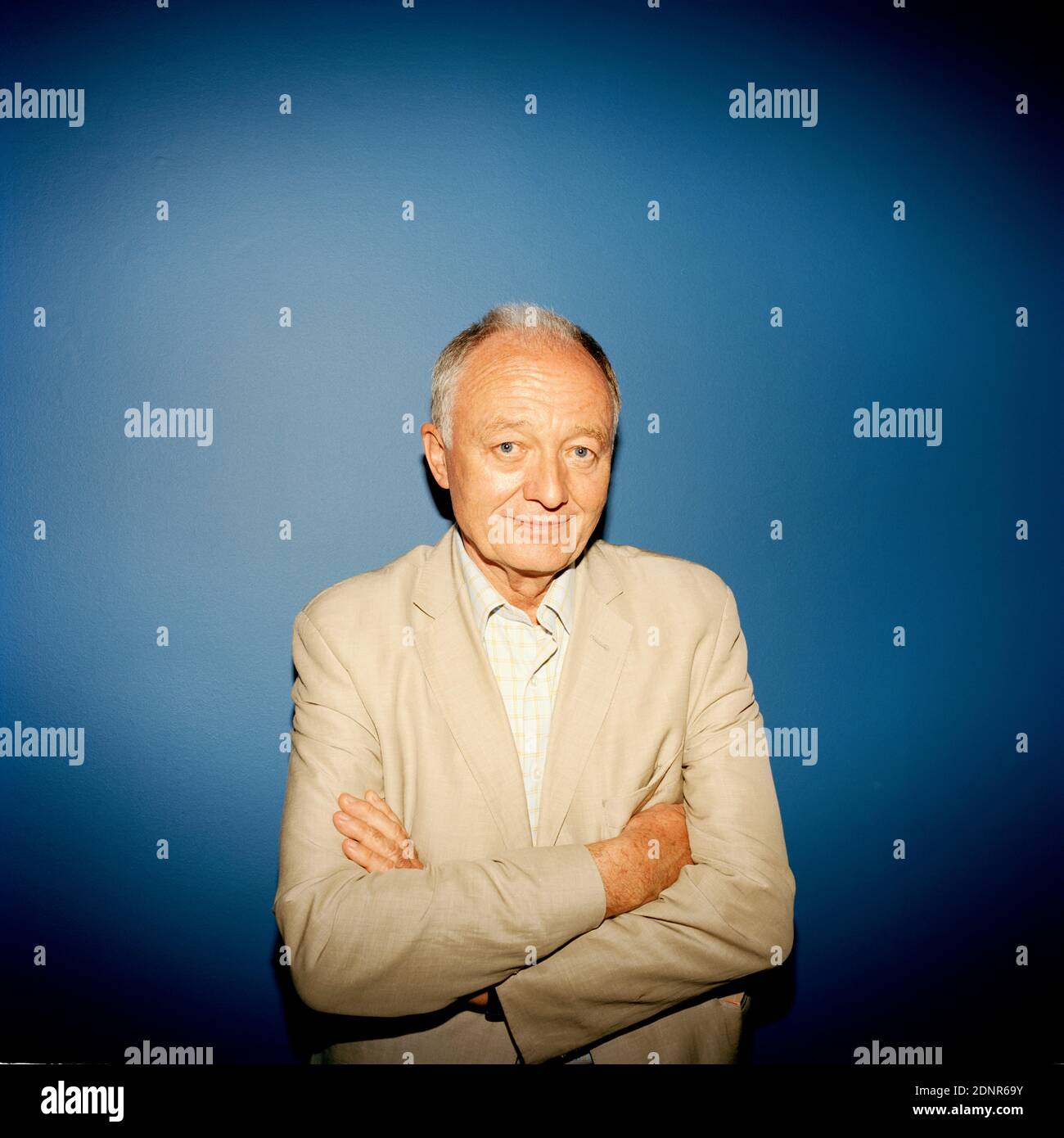 Der ehemalige Bürgermeister von London, Ken Livingstone, fotografiert während der State of London Debatte in der Methodist Central Hall, Westminster, London, Großbritannien. Juni 25, 2008. Stockfoto