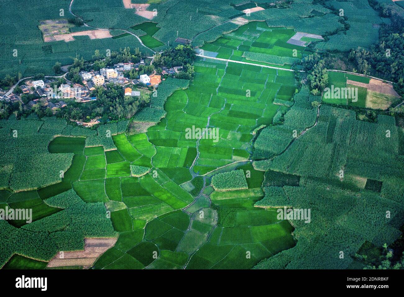 Luftbild guangxi beihai Landschaft Stockfoto