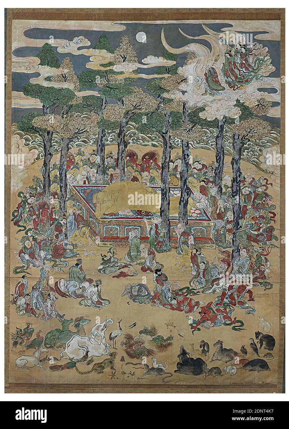 Death Of Buddha Painting Stockfotos Und Bilder Kaufen Alamy