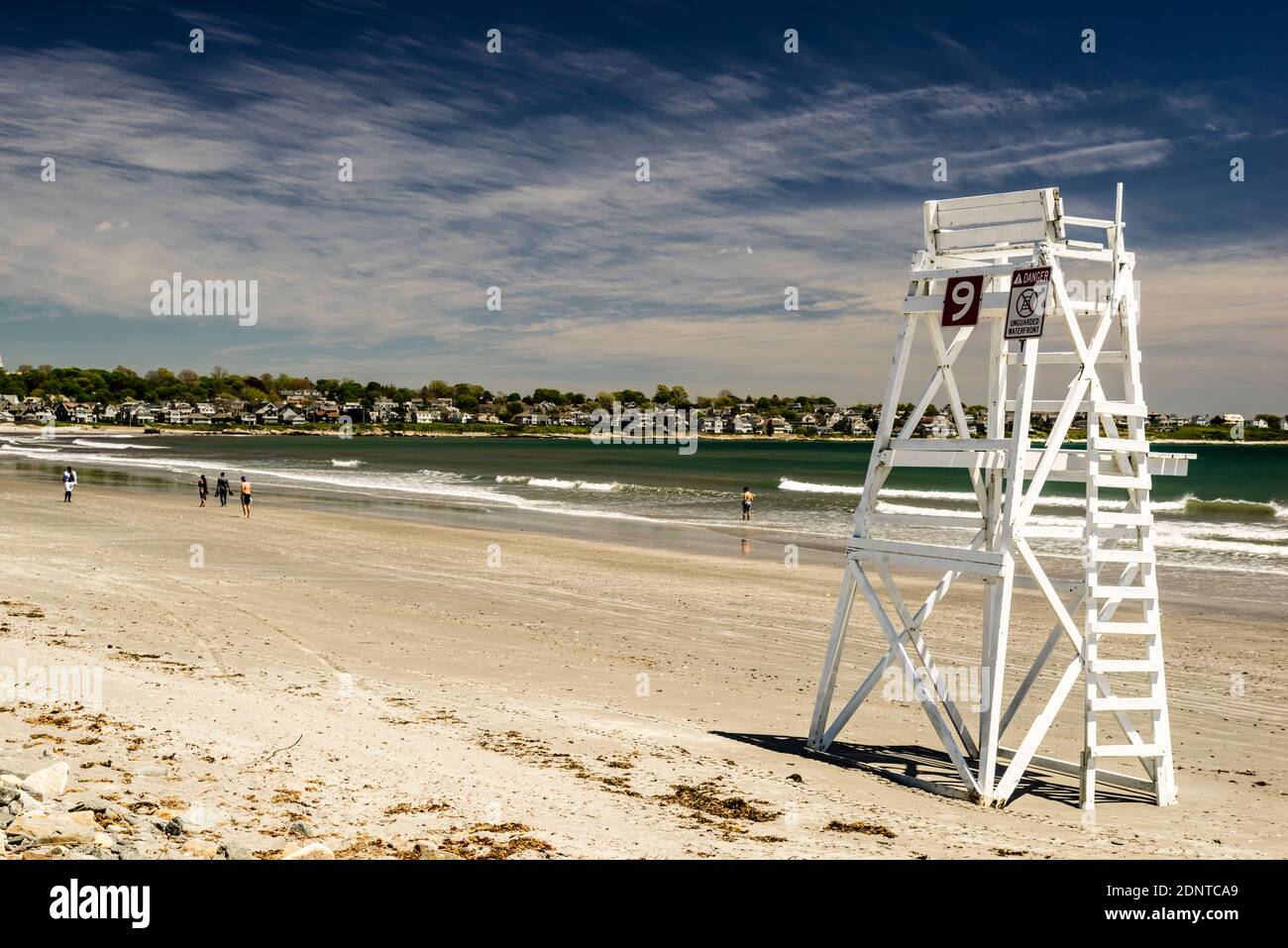 Easton's Beach Newport, Rhode Island, USA Stockfoto
