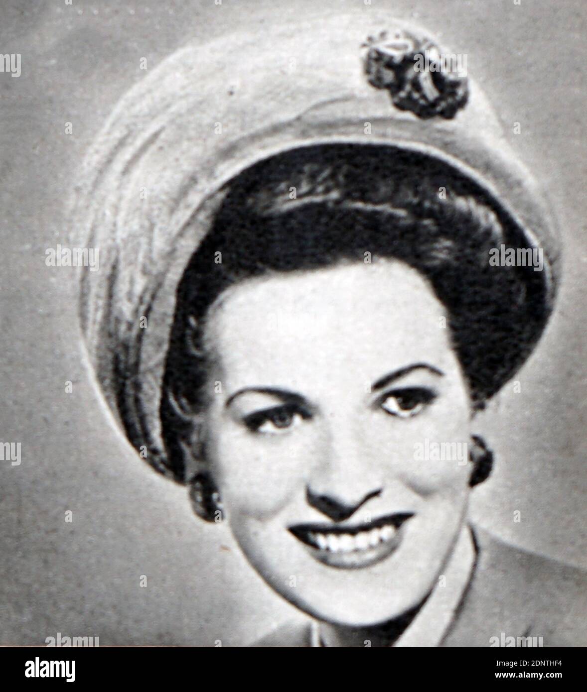 Foto von Maureen O'Hara (1920-2015) eine irische Schauspielerin und Sängerin. Stockfoto