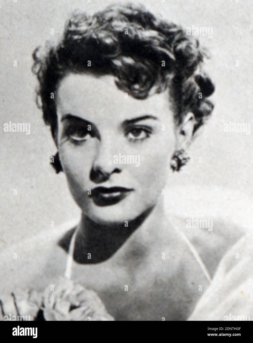 Foto von Viveca Lindfors (1920-1995), einer in Schweden geborenen amerikanischen Bühnen-, Film- und Fernsehschauspielerin. Stockfoto