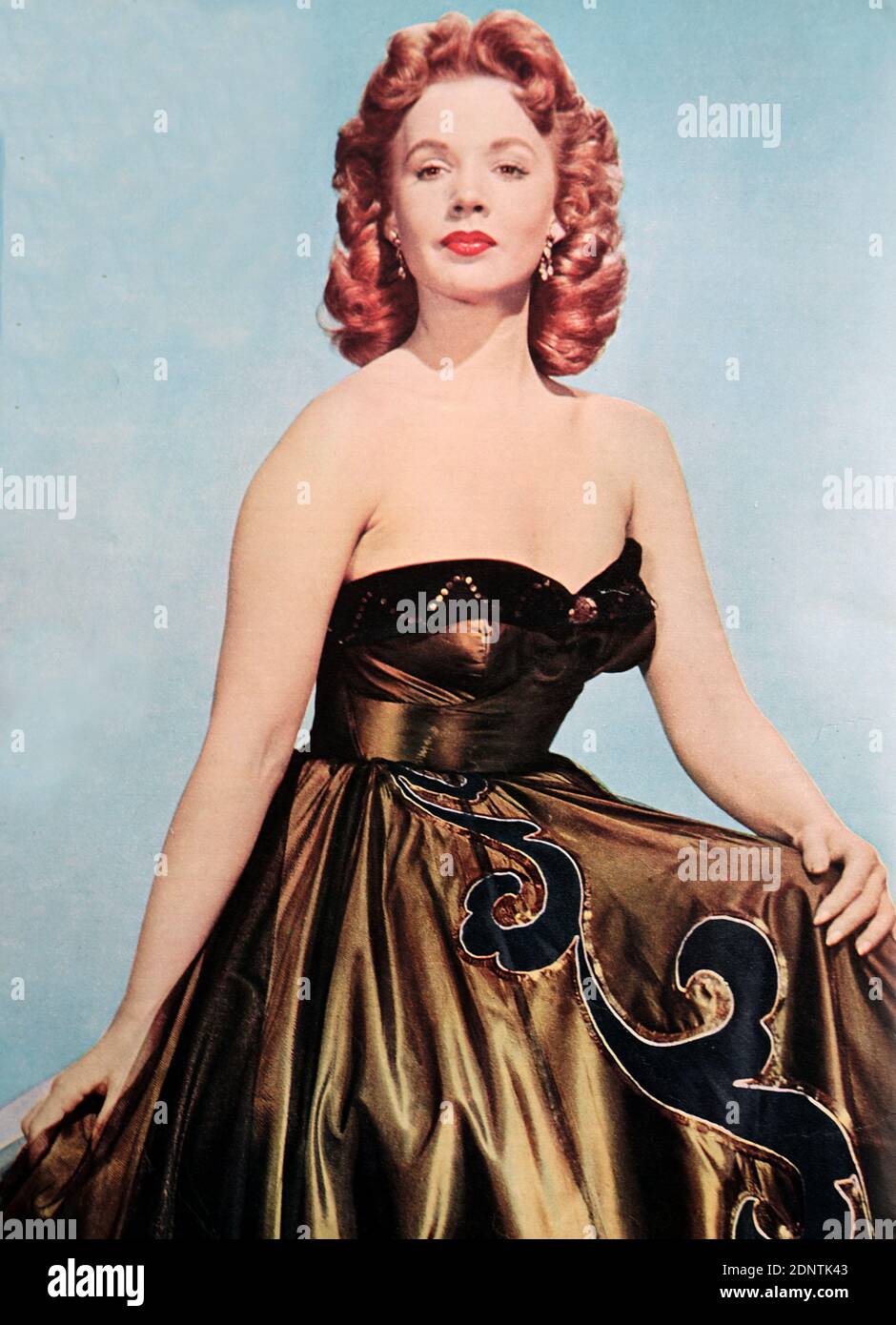 Foto Piper Laurie (1932-) eine amerikanische Bühnen- und Filmschauspielerin. Stockfoto
