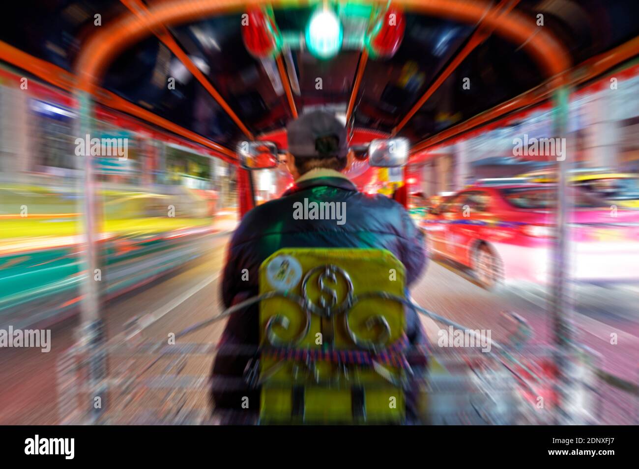 Tuk Tuk Thailand POV Stockfoto