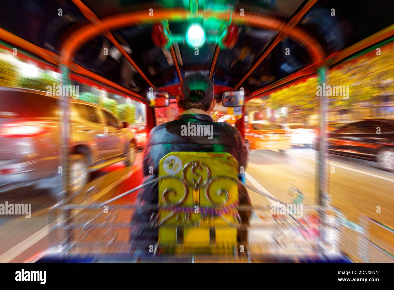 Tuk Tuk Thailand POV Stockfoto