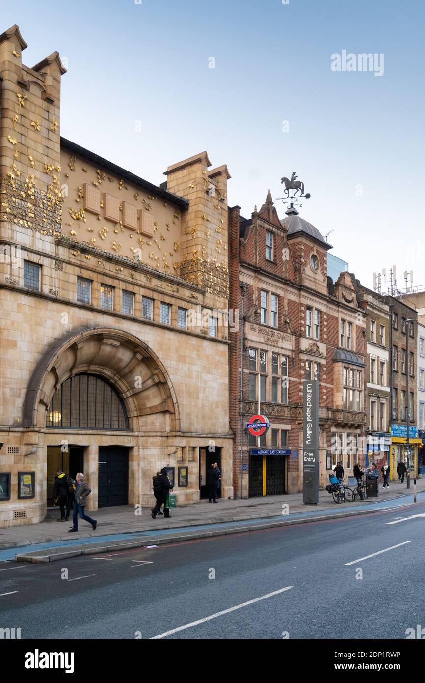 Whitechapel Art Gallery Stockfoto