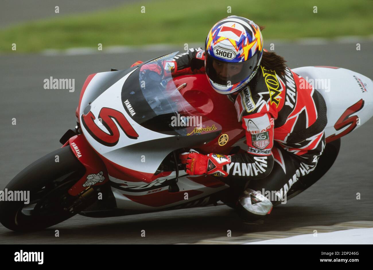 Norick Abes (JPN), britischer Motorrad-Grand-Prix, Donington 1998 Stockfoto