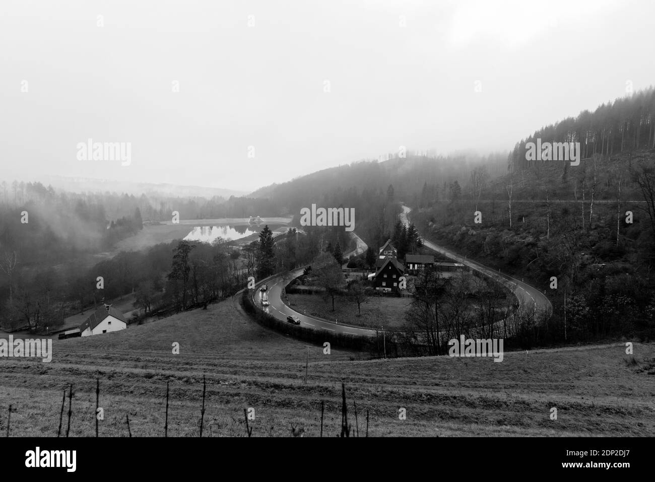 Sösetalsperre bei Osterode Stockfoto