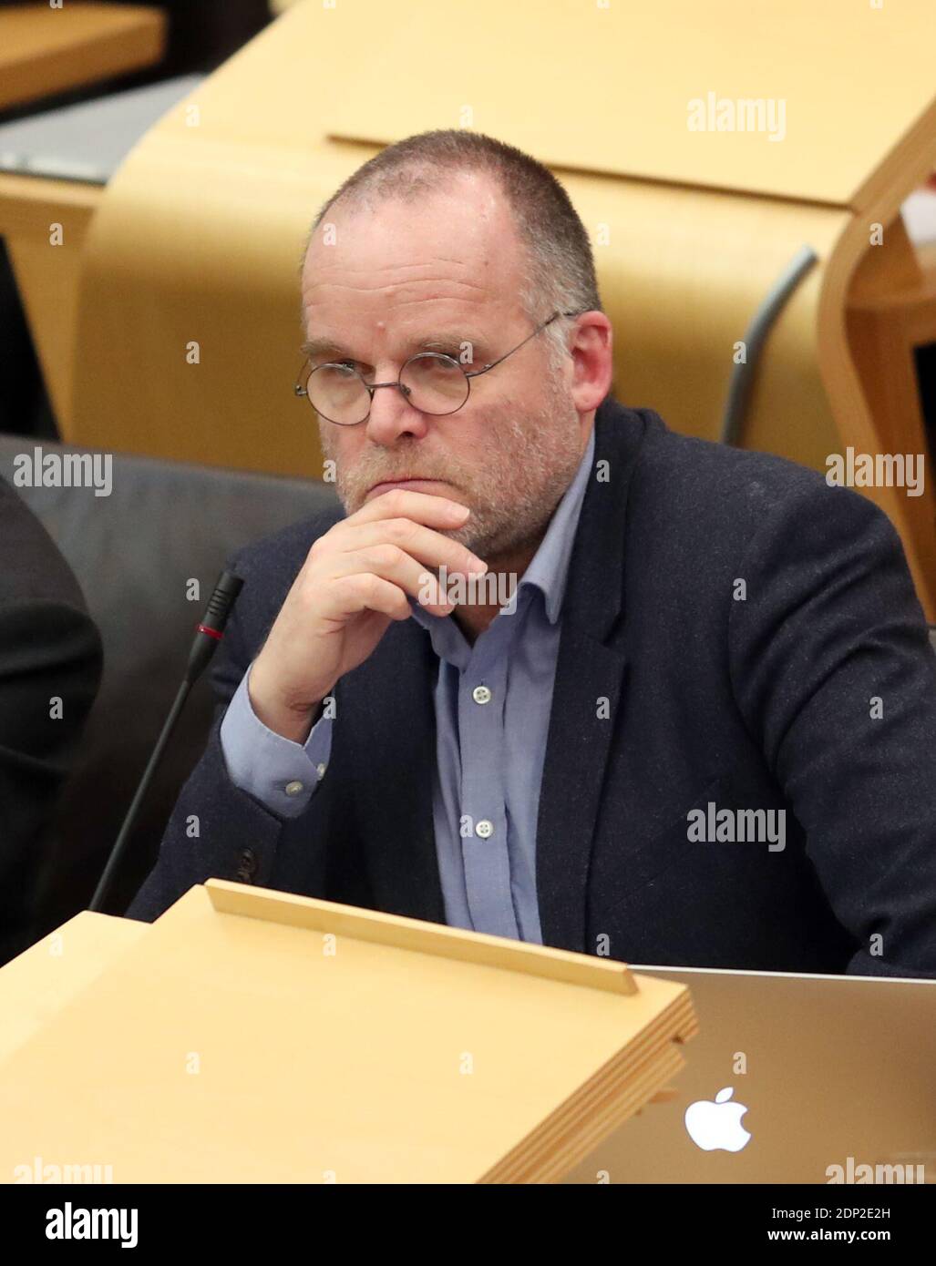 Datei-Foto vom 31/01/17 von Andy Wightman, der aus der Scottish Green Party unter Berufung auf Spannungen um Transgender-Rechte zurückgetreten ist. Stockfoto