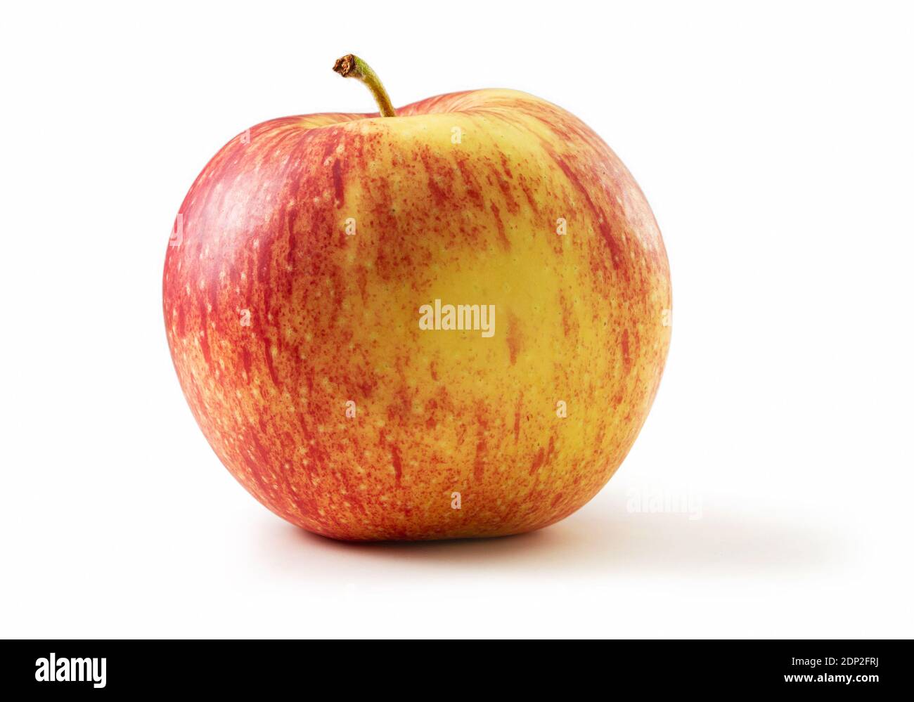 Jonagold Apfel isoliert vor weißem Hintergrund Stockfoto