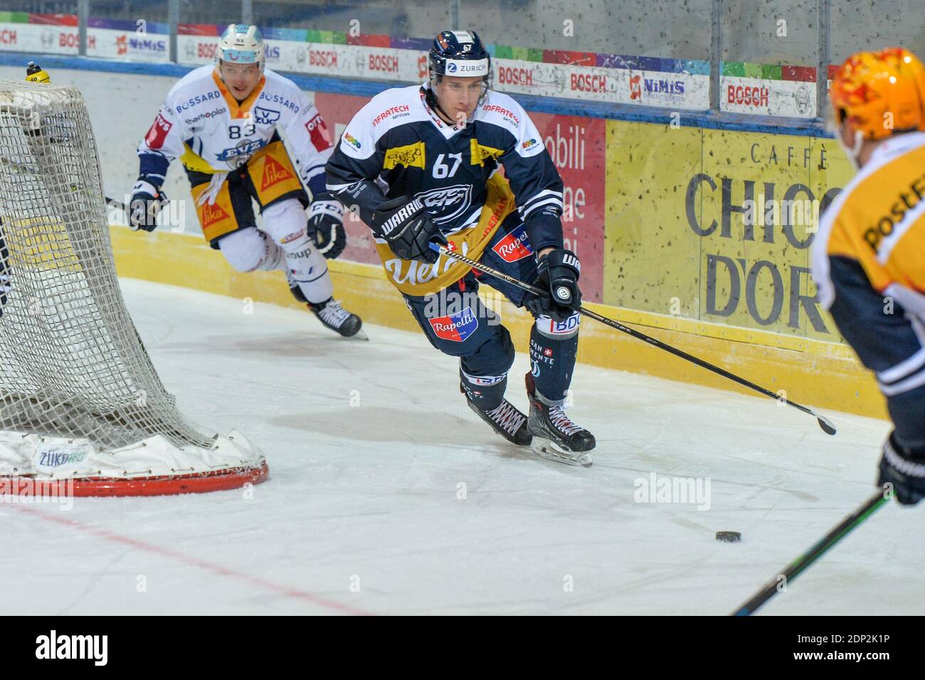 18.12.2020, Ambri, Stadio Valascia, National League: HC Ambri-Piotta - EV  Zug, #67 Michael Pastori (Ambri) (Switzerland/Germany/Austria/Croatia OUT  Stockfotografie - Alamy