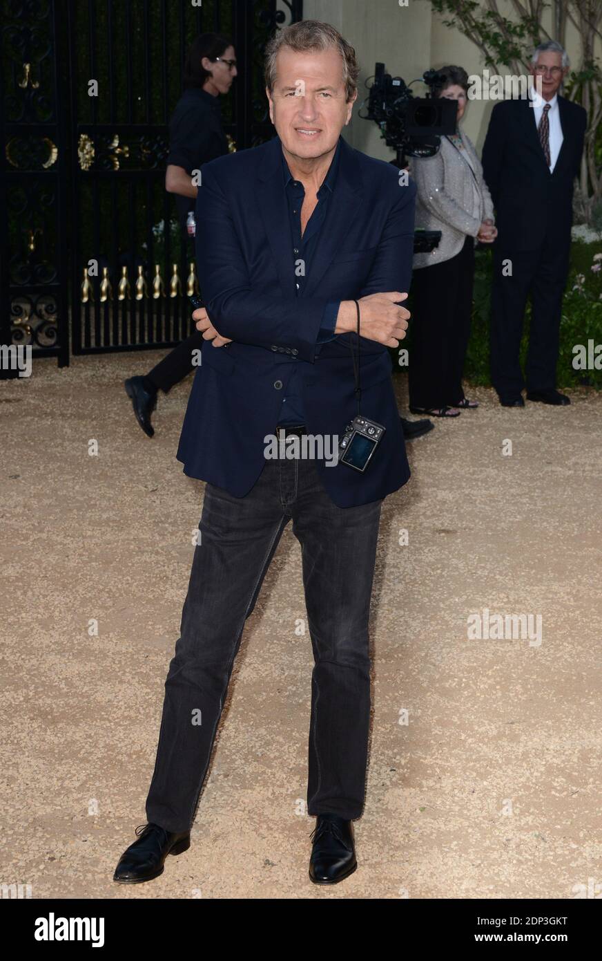 Mario Testino attends the Burberry 'London in Los Angeles' event at Griffith Observatory on April 16, 2015 in Los Angeles, CA, USA. Photo by Lionel Hahn/ABACAPRESS.COM Stockfoto