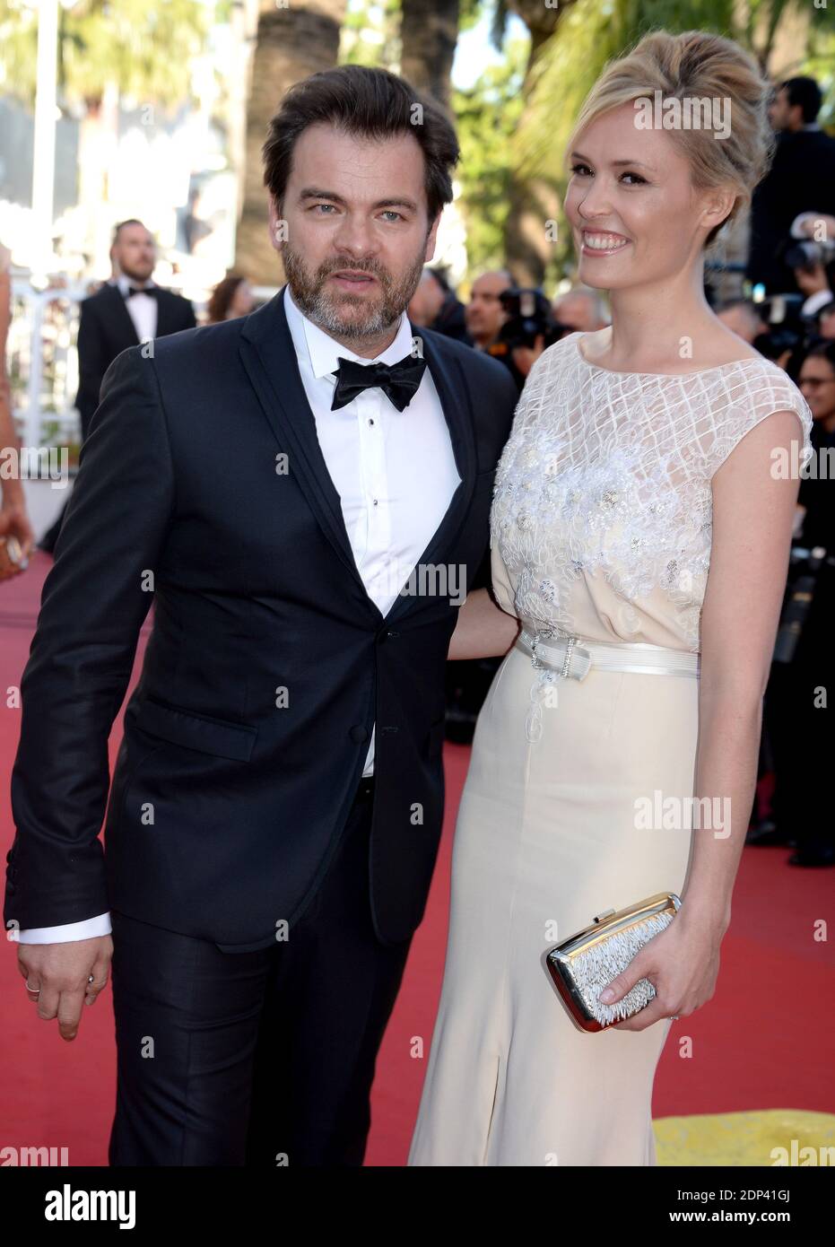 Lilou Fogli und Clovis Cornillac besuchen die Vorführung von "Inside Out" beim 68. Filmfestival von Cannes am 18. Mai 2015 in Cannes, Frankreich. Foto von Lionel Hahn/ABACAPRESS.COM Stockfoto