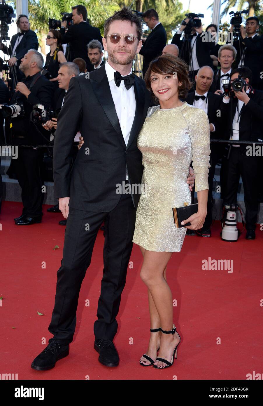 Jamie Hewlett und Emma de Caunes besuchen die Vorführung von "Youth" beim 68. Filmfestival in Cannes am 20. Mai 2015 in Cannes, Frankreich. Foto von Lionel Hahn/ABACAPRESS.COM Stockfoto