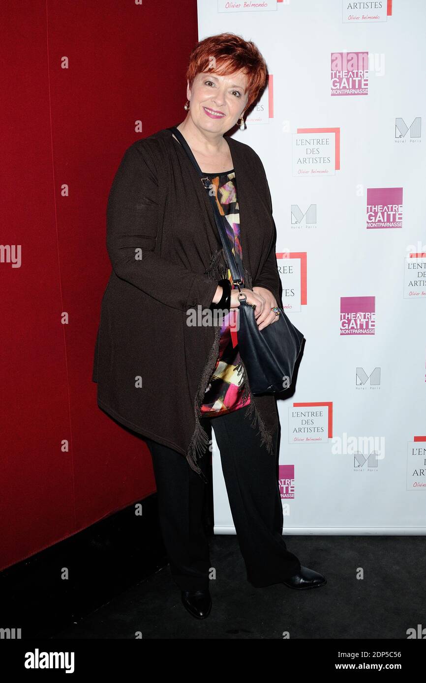 Fabienne Thibeault assiste a la representation publique de L'Entree des Artistes 2015 au Theatre de la Gaite Montparnasse a Paris, le 22 Juin 2015. Foto von Aurore Marechal/ABACAPRESS.COM Stockfoto