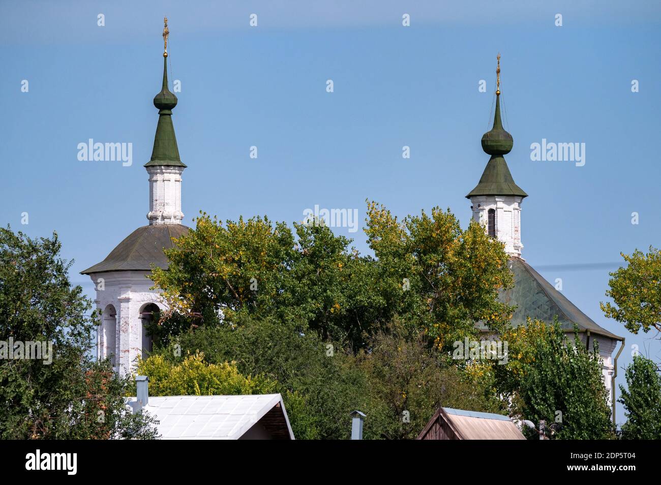 Starochrekassk Kloster zu Ehren der Donskoi Ikone der Mutter Gottes als Starotschrekassk Efremovsky Kloster bekannt Stockfoto