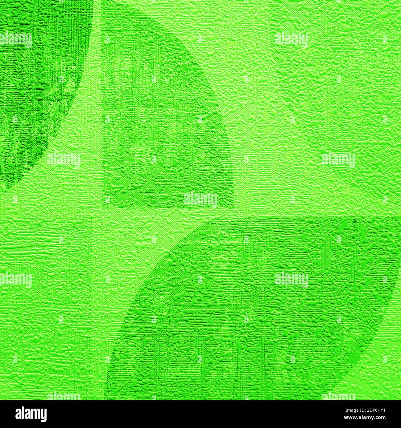 Helle Keramikfliese mit geometrischem Muster für Wand- und Bodendekoration. Betonstein Oberfläche Hintergrund. Grüne Textur mit Dreiecke Ornament für Stockfoto