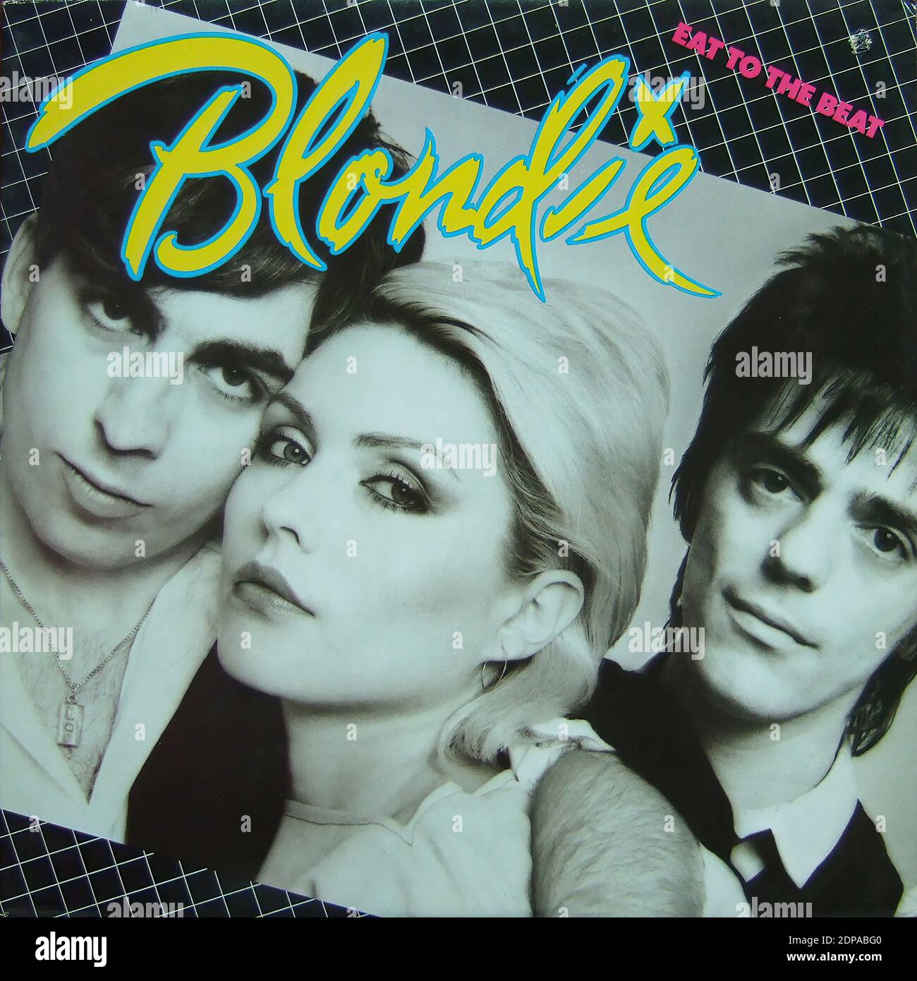 Blondie - Eat To The Beat - Vintage Vinyl Album Abdeckung Stockfoto