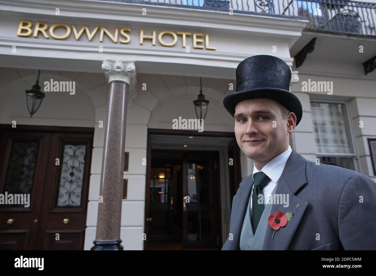 GROSSBRITANNIEN / England / London /Brown's Hotel ist ein Luxushotel im Zentrum von London in Mayfair. Stockfoto
