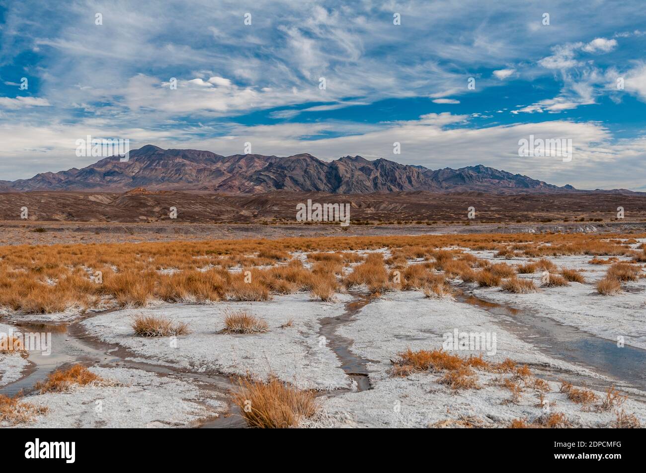 Malerische Wüstenlandschaft, Death Valley National Park, Kalifornien, USA Stockfoto