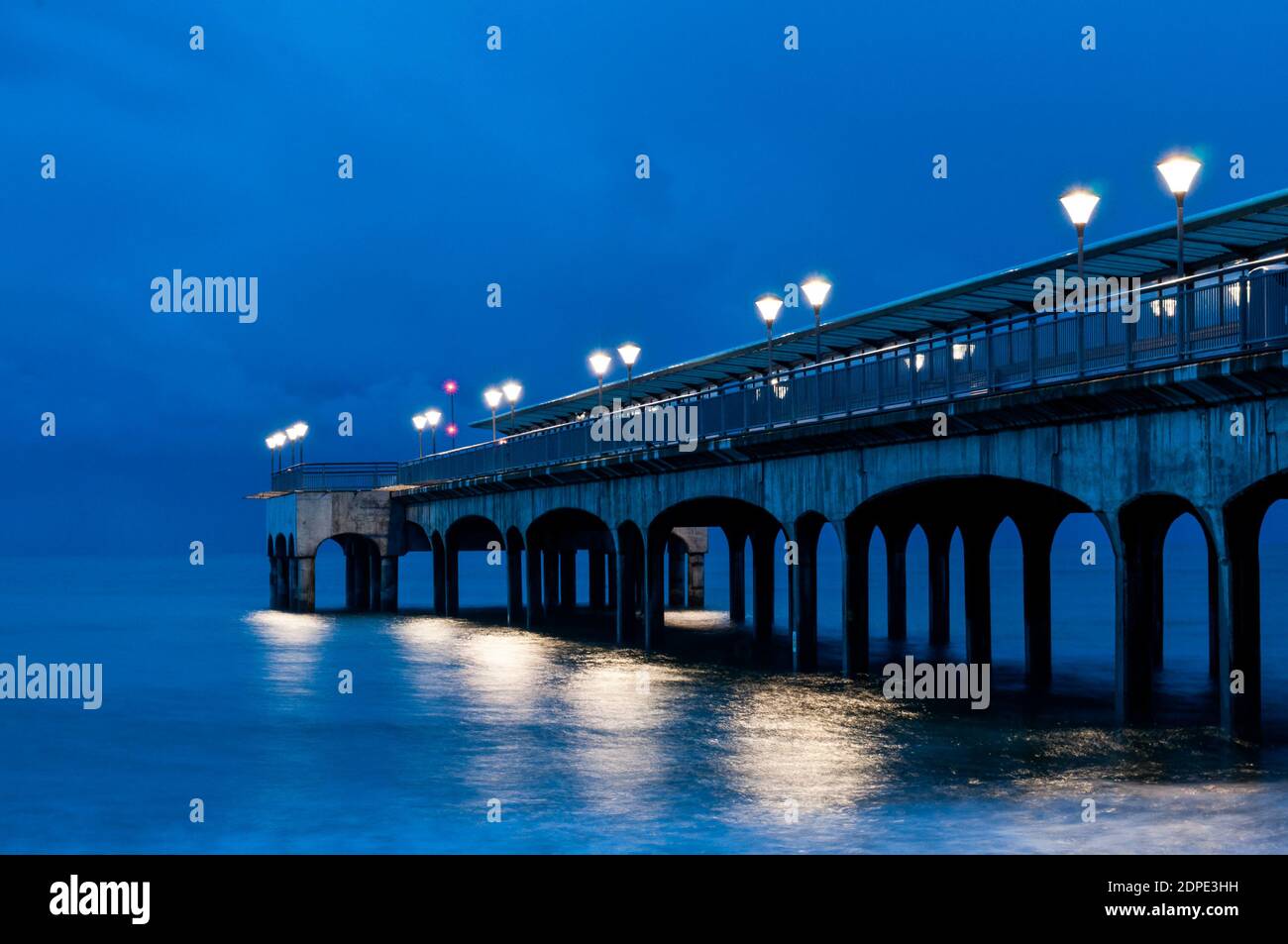 Boscombe Pier Stockfoto