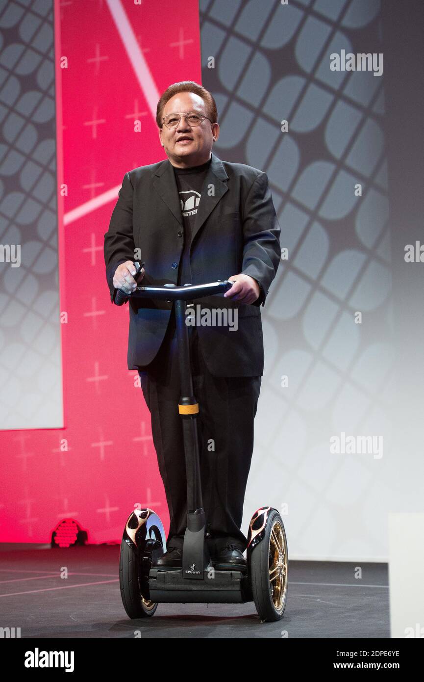 Noel Lee, Gründer von Monster Cable, nimmt an einer Keynote auf der IFA 2013 Hauselektronik und Haushaltsgeräte Messe, am 08. September 2013, in Berlin, Deutschland, Foto von David Niviere/ABACAPRESS.COM Stockfoto