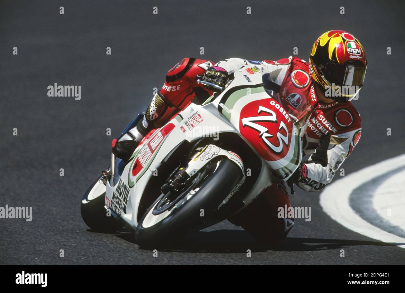 Anthony Gobert, (AUST), Suzuki 500, GP Italien Moto 1997, Mugello Stockfoto