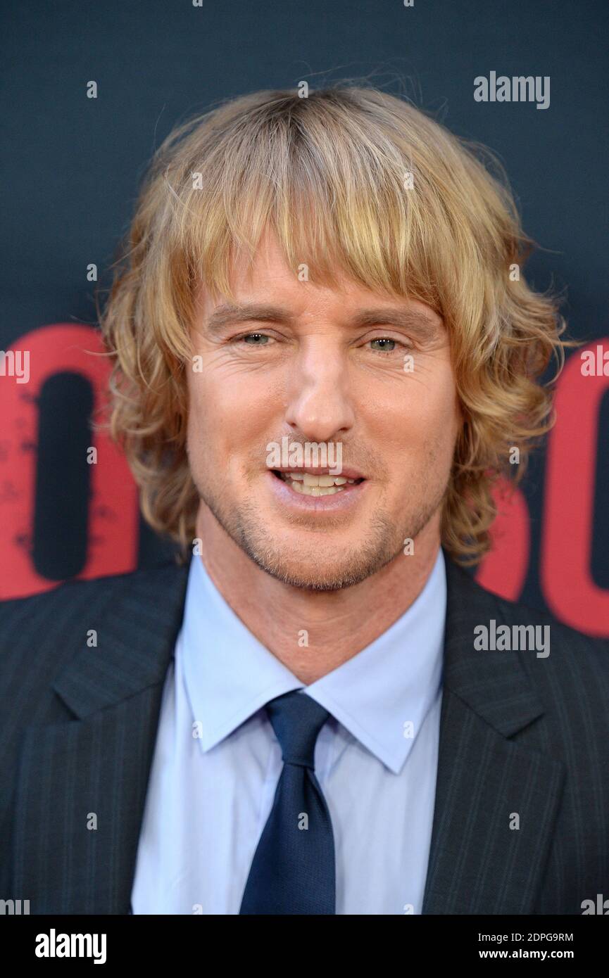 Owen Wilson nimmt an der Premiere von No Escape der Weinstein Company im Regal Cinemas L.A. Teil Live in Los Angeles, CA, USA, am 17. August 2015. Foto von Lionel Hahn/ABACAPRESS.COM Stockfoto