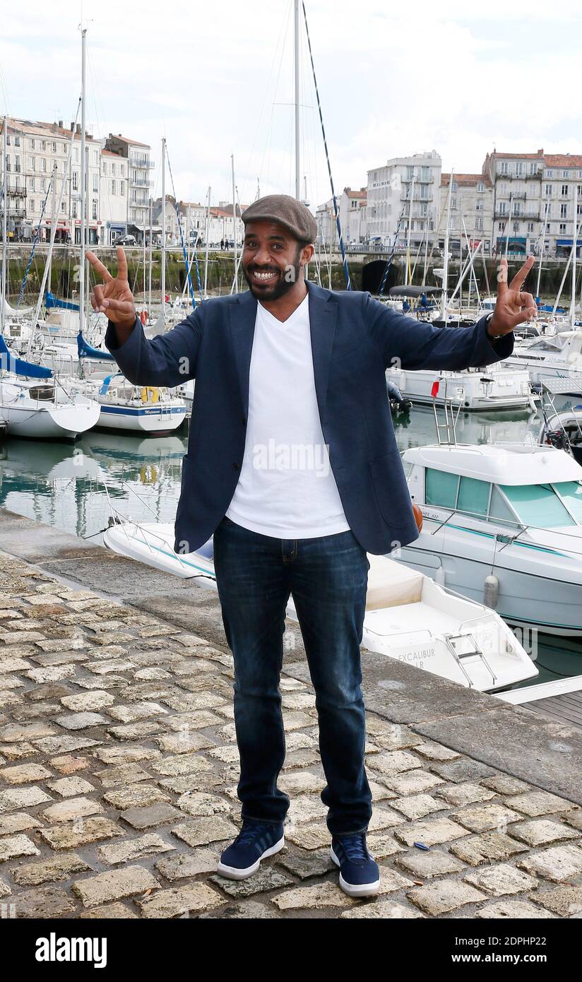 Loup Denis Elion für "Scenes de Menage" beim 17. Festival der Fernsehliteratur in La Rochelle, Frankreich, am 12. September 2015. Foto von Patrick Bernard/ABACAPRESS.COM Stockfoto