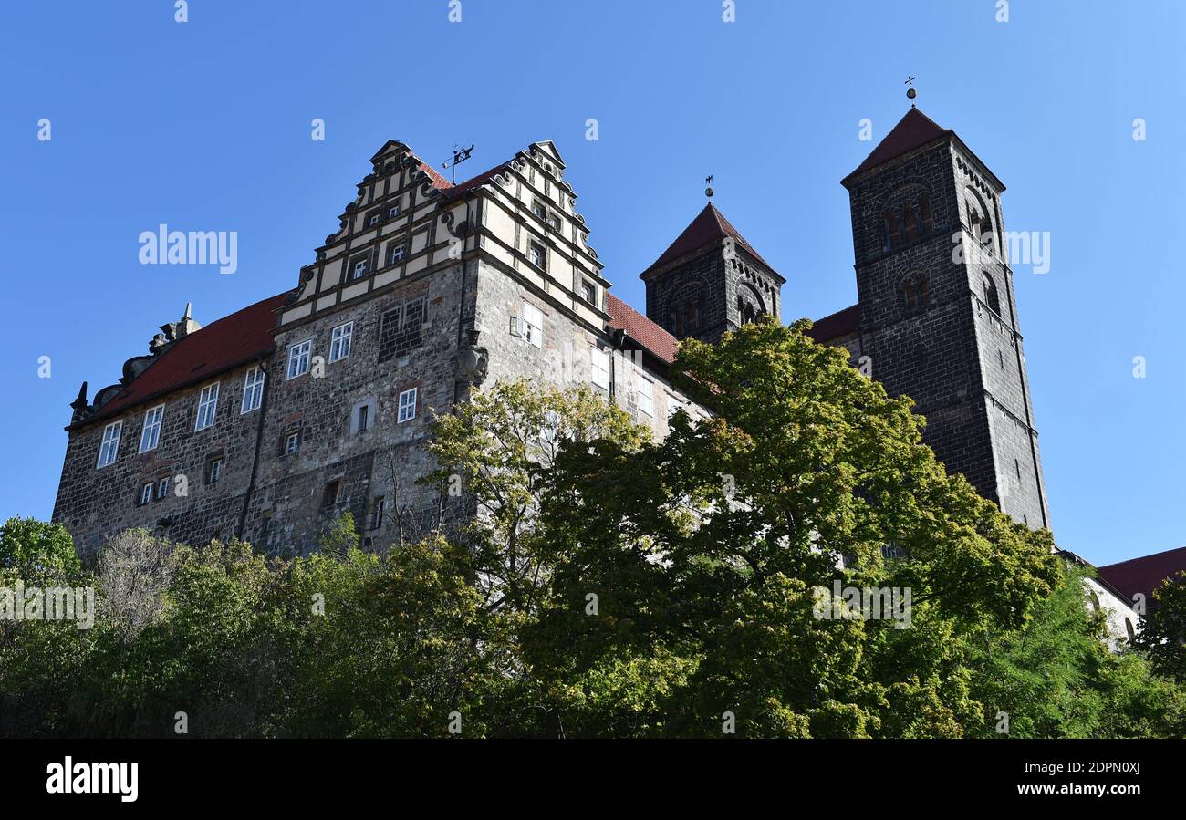 Quedlinburg Castle Stockfoto