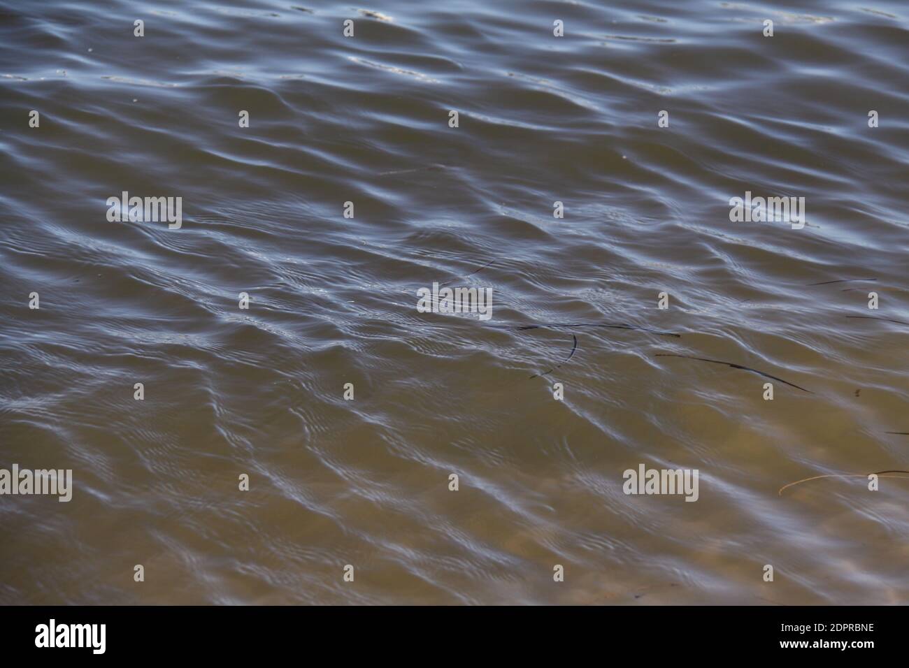 Nahaufnahme Ansicht der sanften Wellen des Ozeans Stockfoto