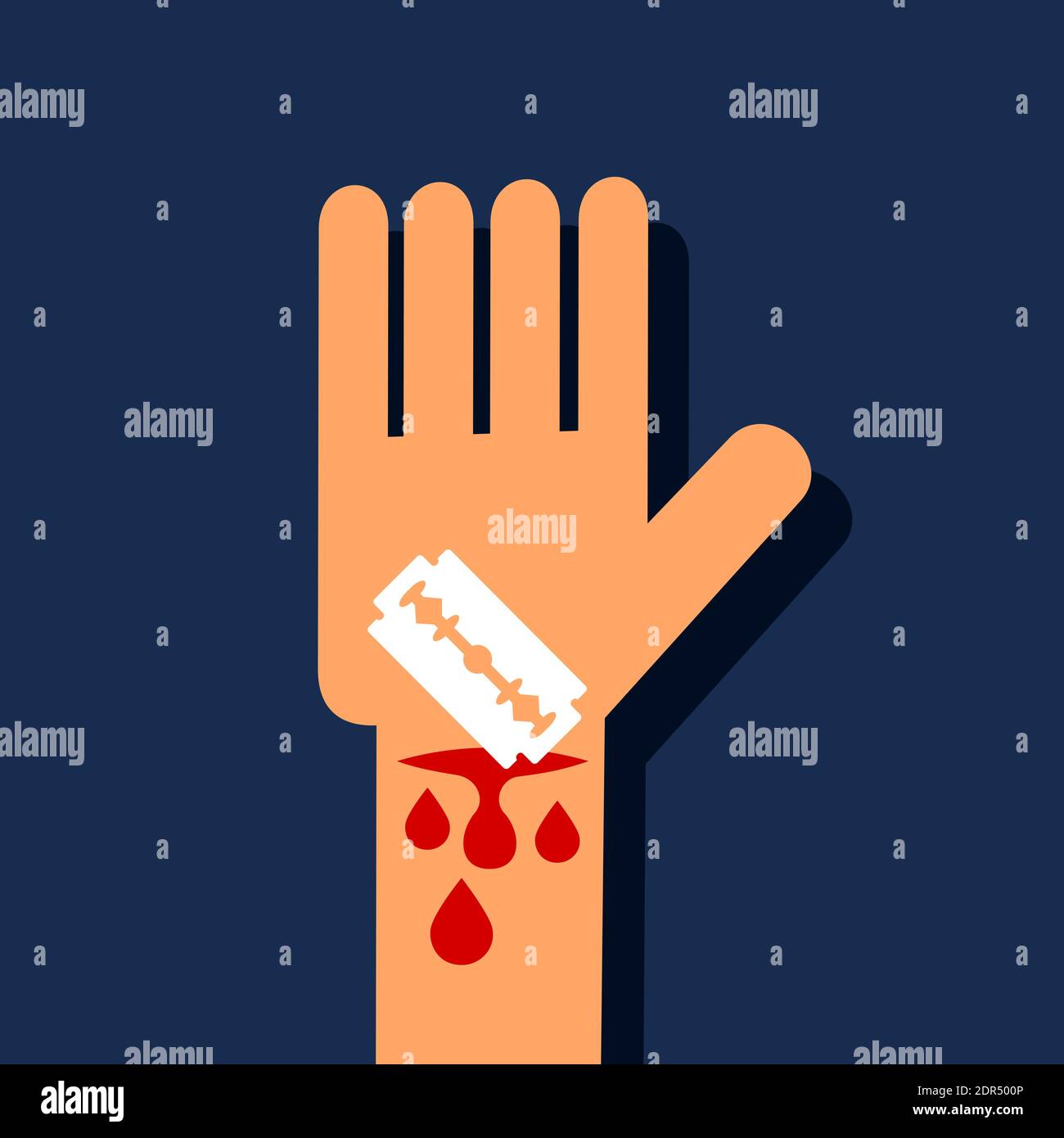 Handgelenk Schneiden Stockfotos Und Bilder Kaufen Alamy