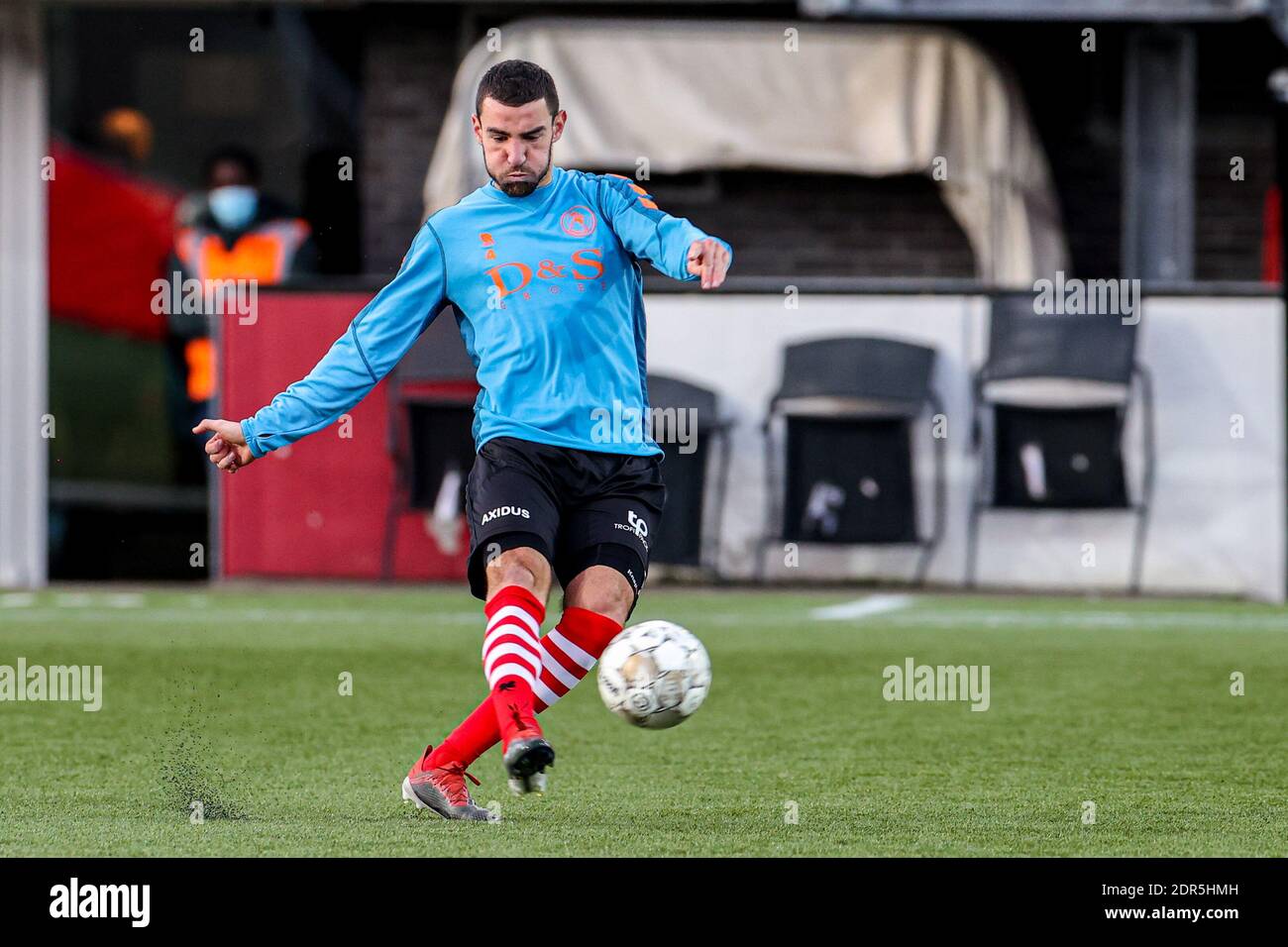 ROTTERDAM, NIEDERLANDE - DEZEMBER 19: Michael Heylen von Sparta Rotterdam während des niederländischen Eredivisie-Spiels zwischen Sparta Rotterdam und FC Groningen A Stockfoto