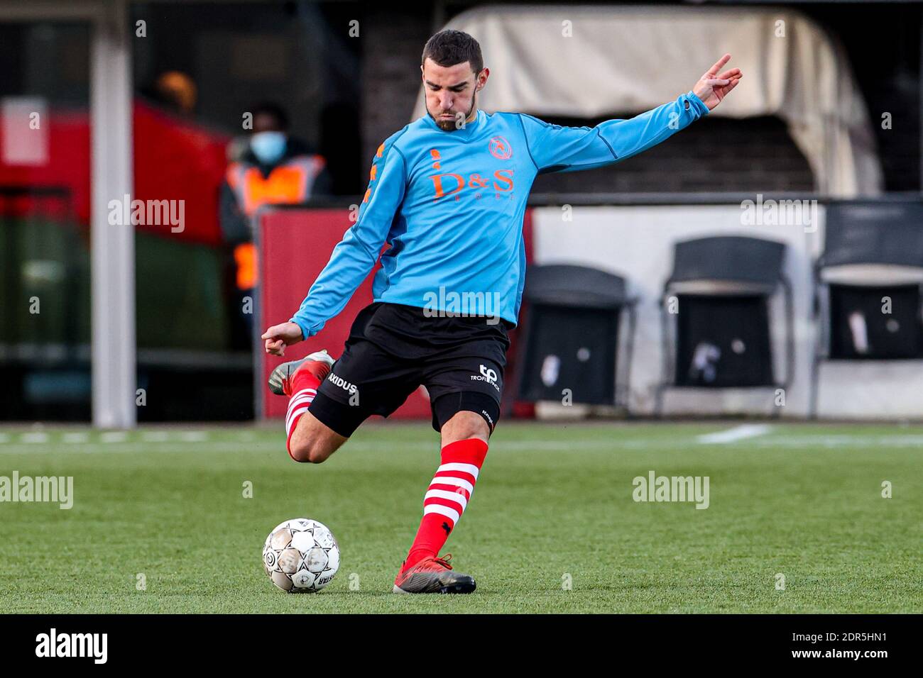 ROTTERDAM, NIEDERLANDE - DEZEMBER 19: Michael Heylen von Sparta Rotterdam während des niederländischen Eredivisie-Spiels zwischen Sparta Rotterdam und FC Groningen A Stockfoto