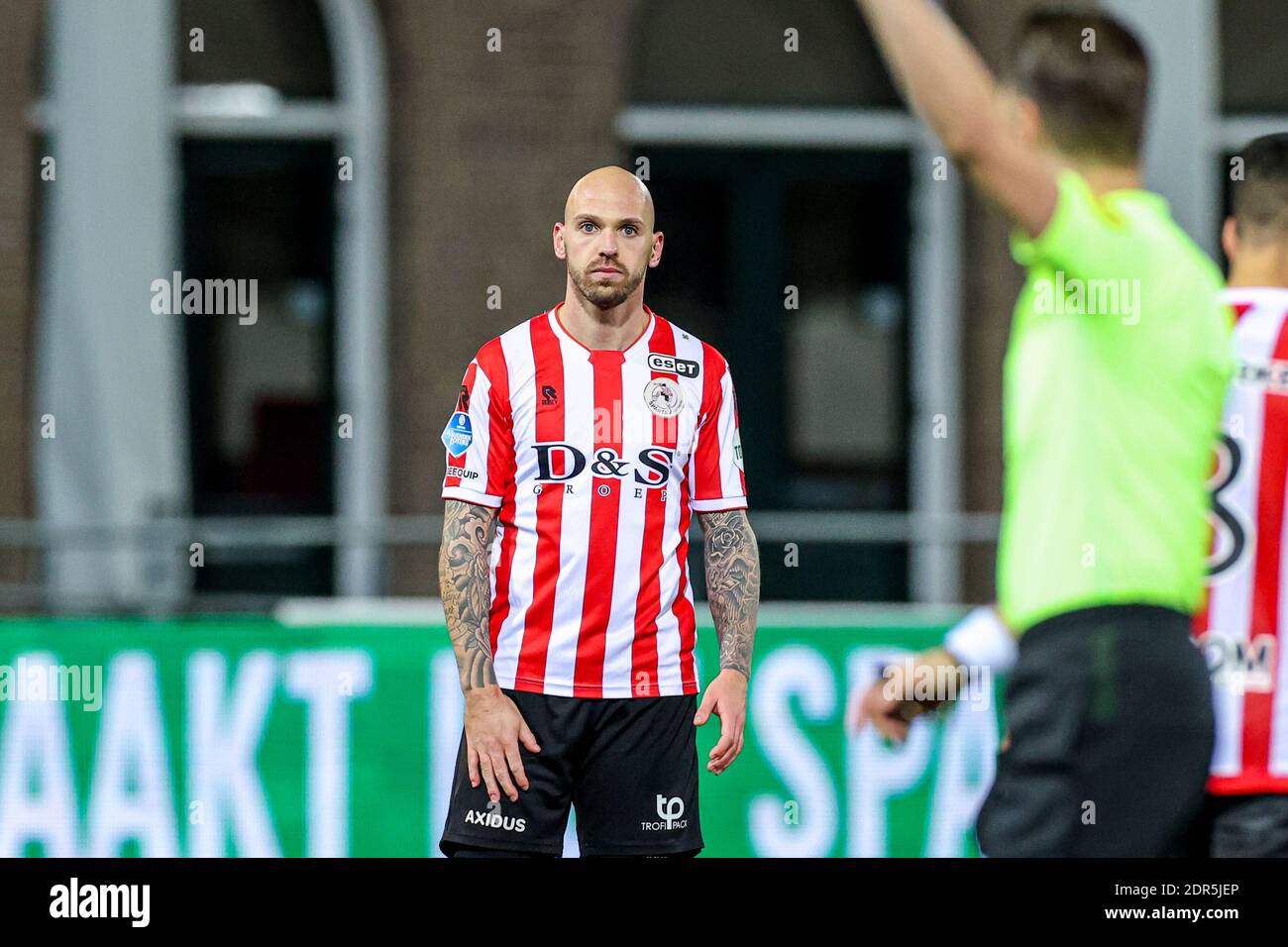 ROTTERDAM, NIEDERLANDE - DEZEMBER 19: Bryan Smeets von Sparta Rotterdam während des niederländischen Eredivisie-Spiels zwischen Sparta Rotterdam und FC Groningen AT Stockfoto