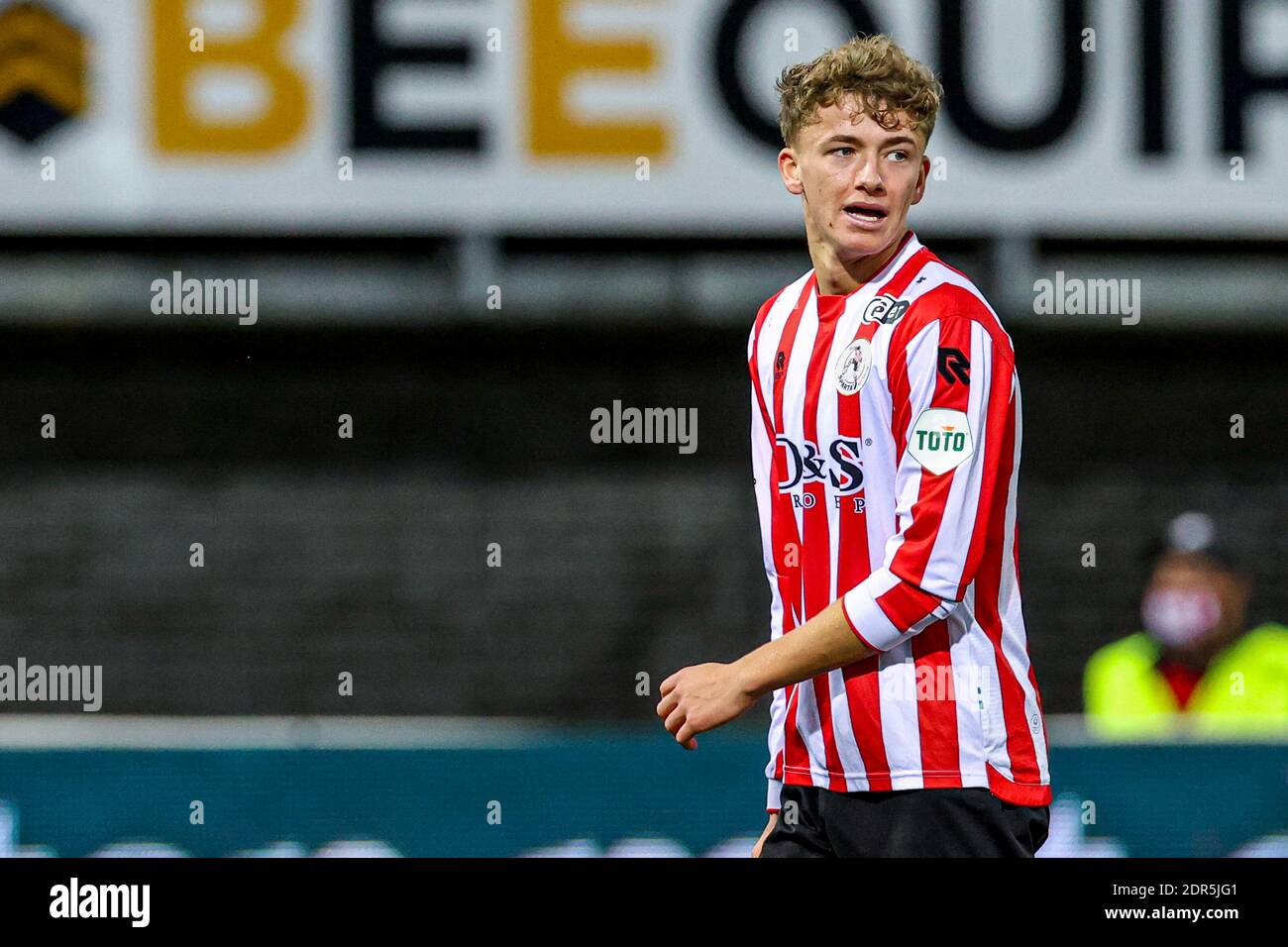 ROTTERDAM, NIEDERLANDE - DEZEMBER 19: Sven Mijnans von Sparta Rotterdam während des niederländischen Eredivisie-Spiels zwischen Sparta Rotterdam und FC Groningen AT Stockfoto