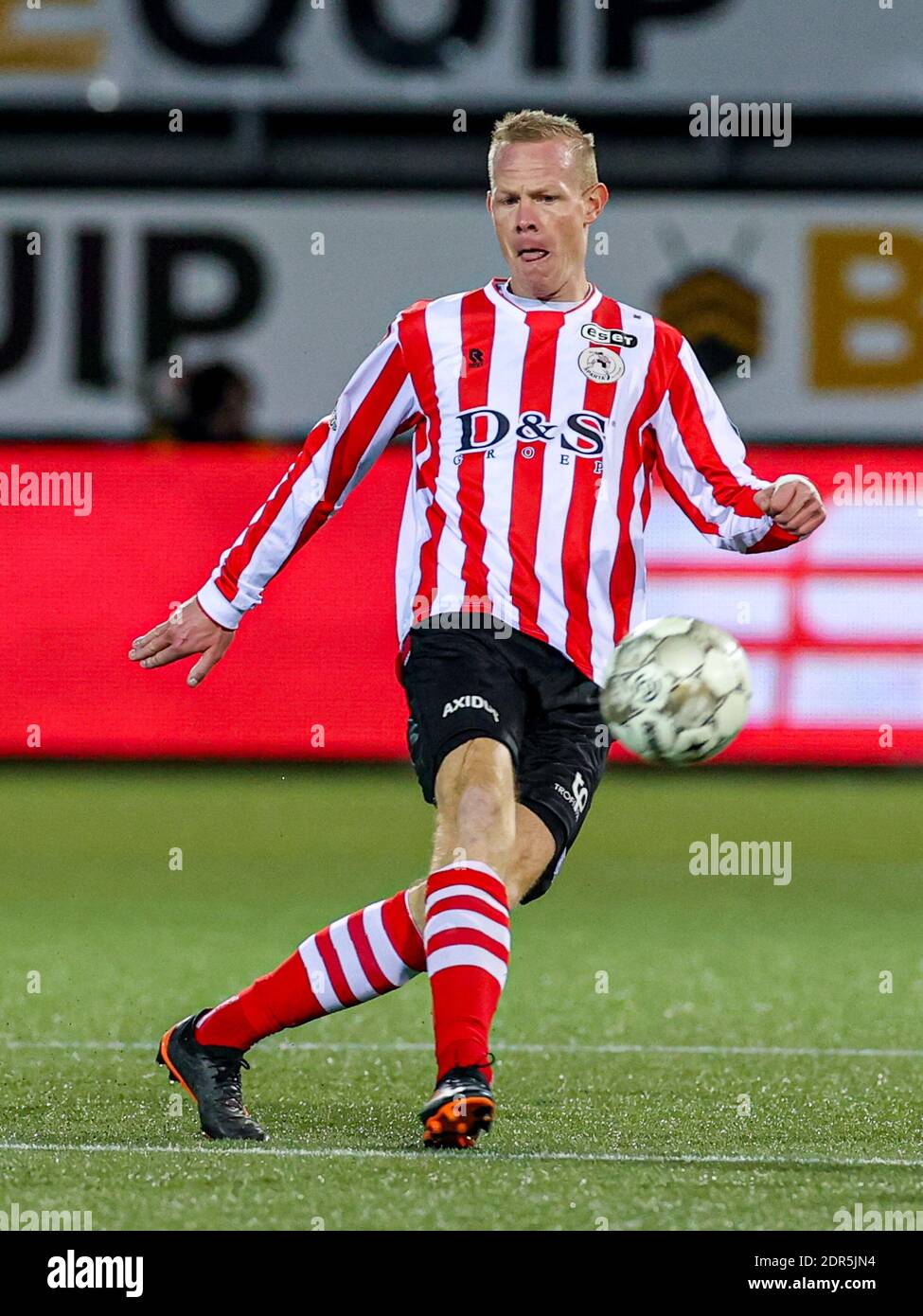 ROTTERDAM, NIEDERLANDE - DEZEMBER 19: Tom Beugelsdijk von Sparta Rotterdam während des niederländischen Eredivisie-Spiels zwischen Sparta Rotterdam und FC Groningen Stockfoto