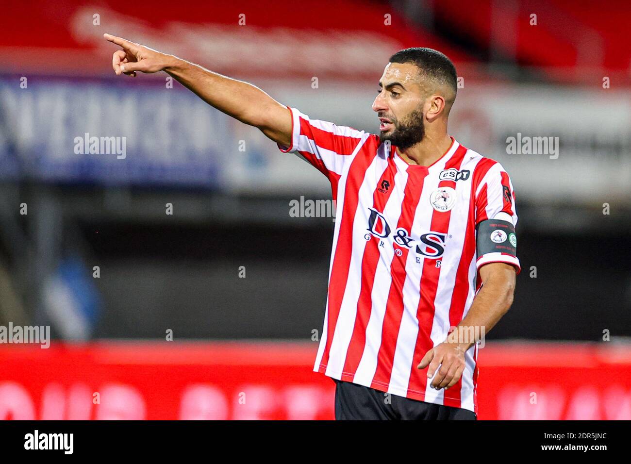 ROTTERDAM, NIEDERLANDE - DEZEMBER 19: Adil Auassar von Sparta Rotterdam während des niederländischen Eredivisie-Spiels zwischen Sparta Rotterdam und FC Groningen AT Stockfoto