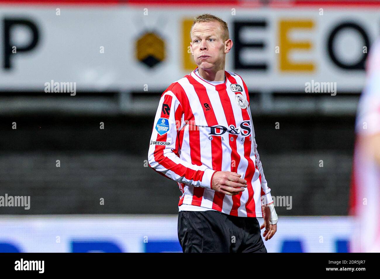 ROTTERDAM, NIEDERLANDE - DEZEMBER 19: Tom Beugelsdijk von Sparta Rotterdam während des niederländischen Eredivisie-Spiels zwischen Sparta Rotterdam und FC Groningen Stockfoto