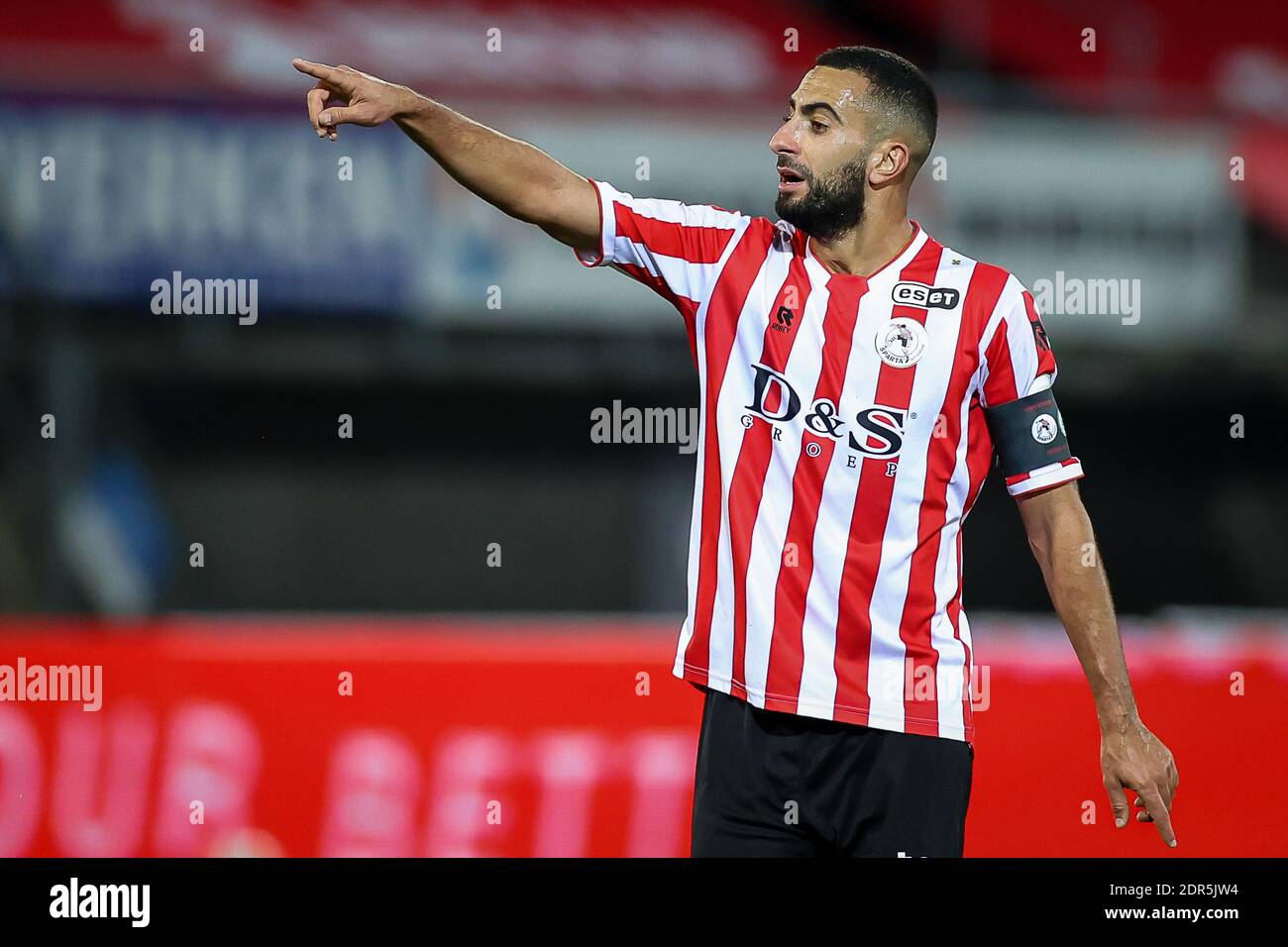 ROTTERDAM, NIEDERLANDE - DEZEMBER 19: Adil Auassar von Sparta Rotterdam während des niederländischen Eredivisie-Spiels zwischen Sparta Rotterdam und FC Groningen AT Stockfoto