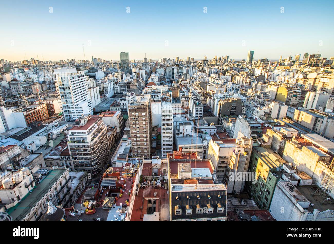 Die Stadt Buenos Aires Argentinien Stockfoto