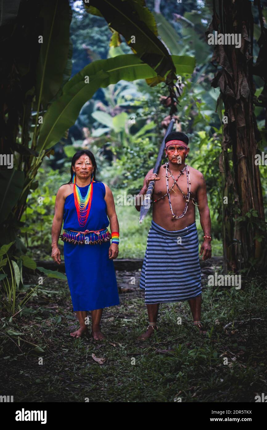 Shuar Territory, Amazonas, Ecuador Stockfoto