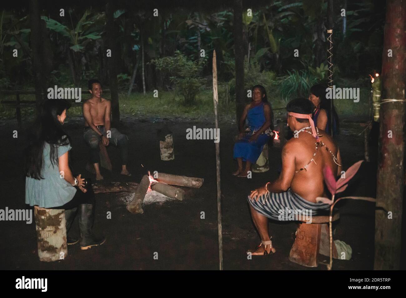 Shuar Territory, Amazonas, Ecuador Stockfoto