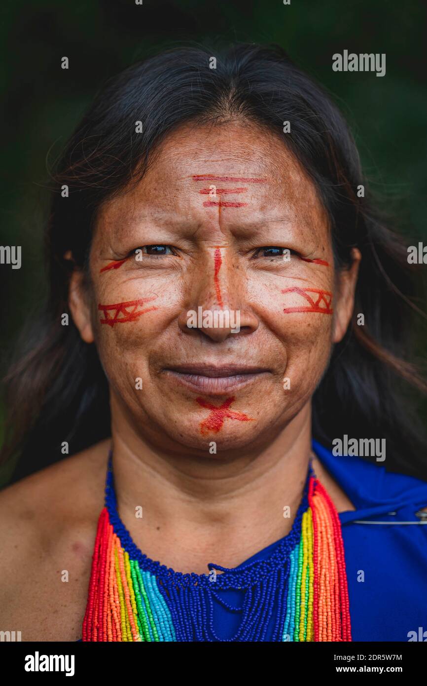 Shuar Territory, Amazonas, Ecuador Stockfoto