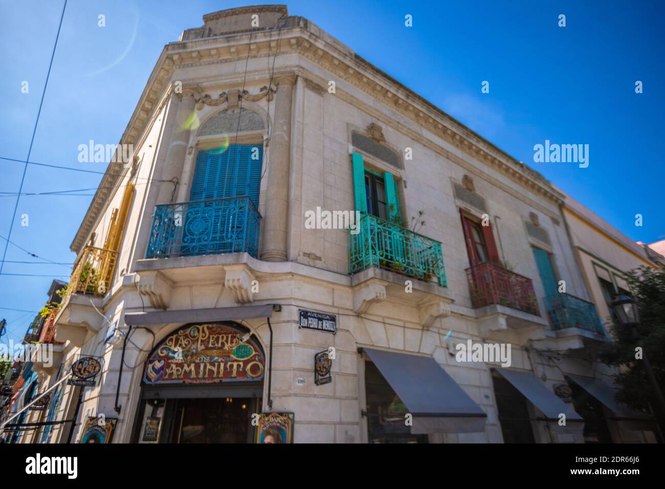 La Boca Bezirk in Buenos Aires Argentinien Stockfoto