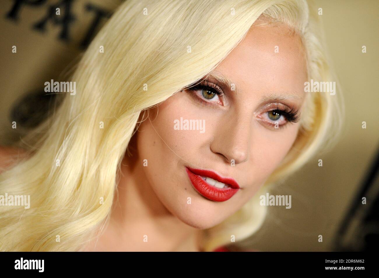 Lady Gaga nimmt an der Premiere von FX's American Horror Story: Hotel im Regal Cinemas L.A. Teil Live am 3. Oktober 2015 in Los Angeles, CA, USA. Foto von Lionel Hahn/ABACAPRESS.COM Stockfoto