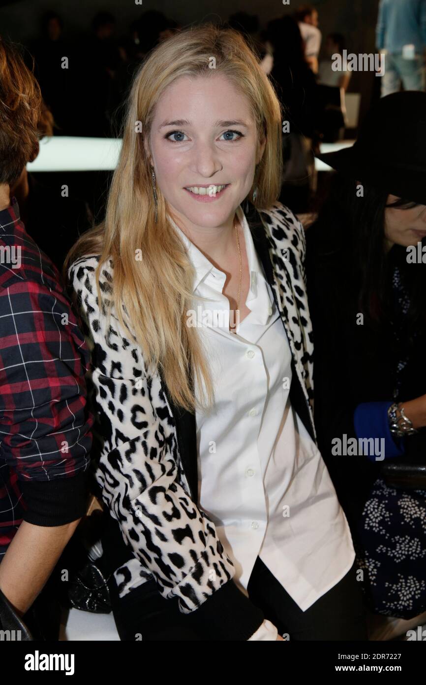 Natacha Regnier bei der Agnes b Kollektion Präsentation, im Rahmen der