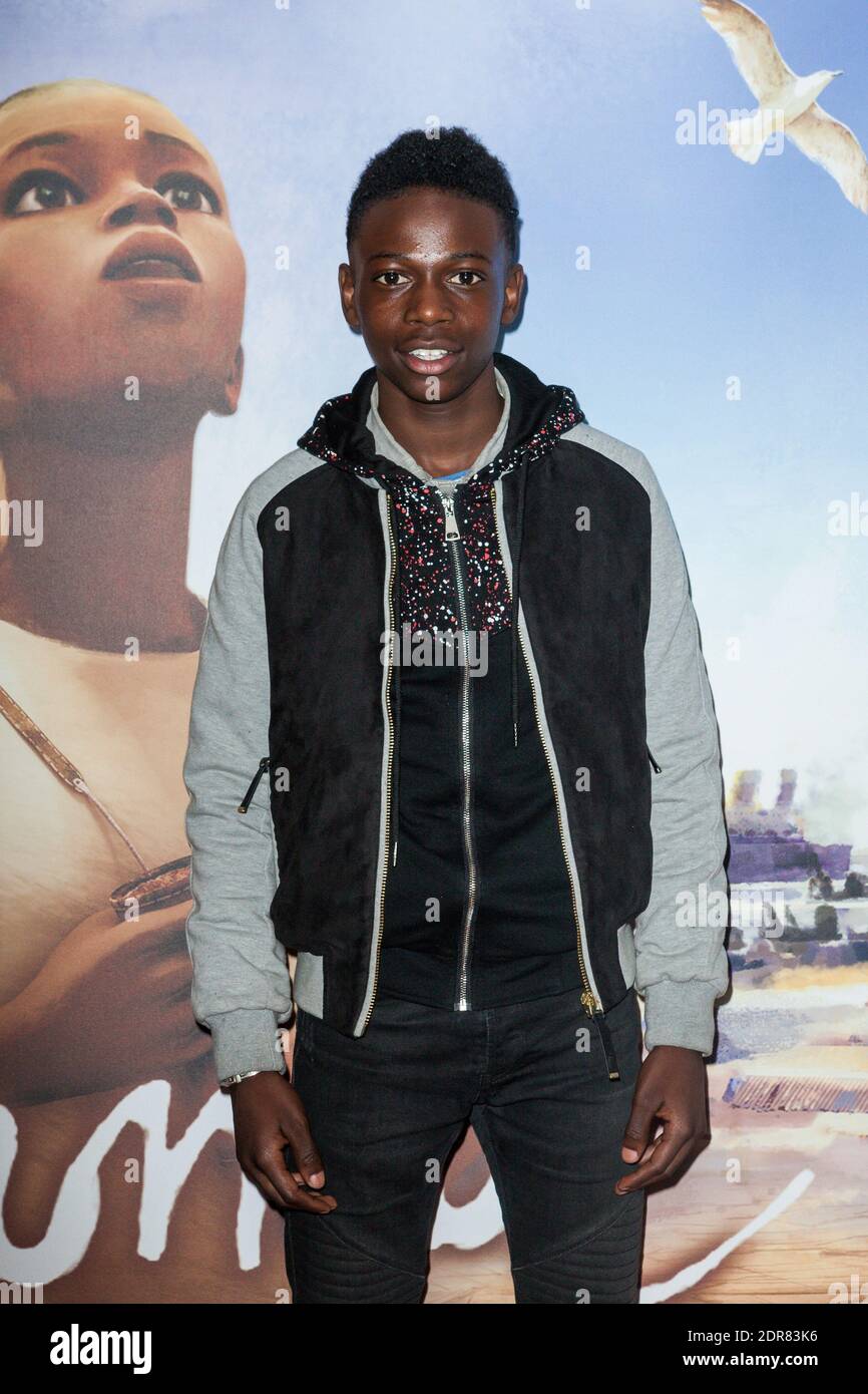Azize Diabate Abdoulaye lors de la Premiere du Film Adama a l’UGC Cine Cite Les Halles, Paris, France le 15 octobre 2015. Foto Maxime Reynaud/APS Media/ABACAPRESS.COM Stockfoto