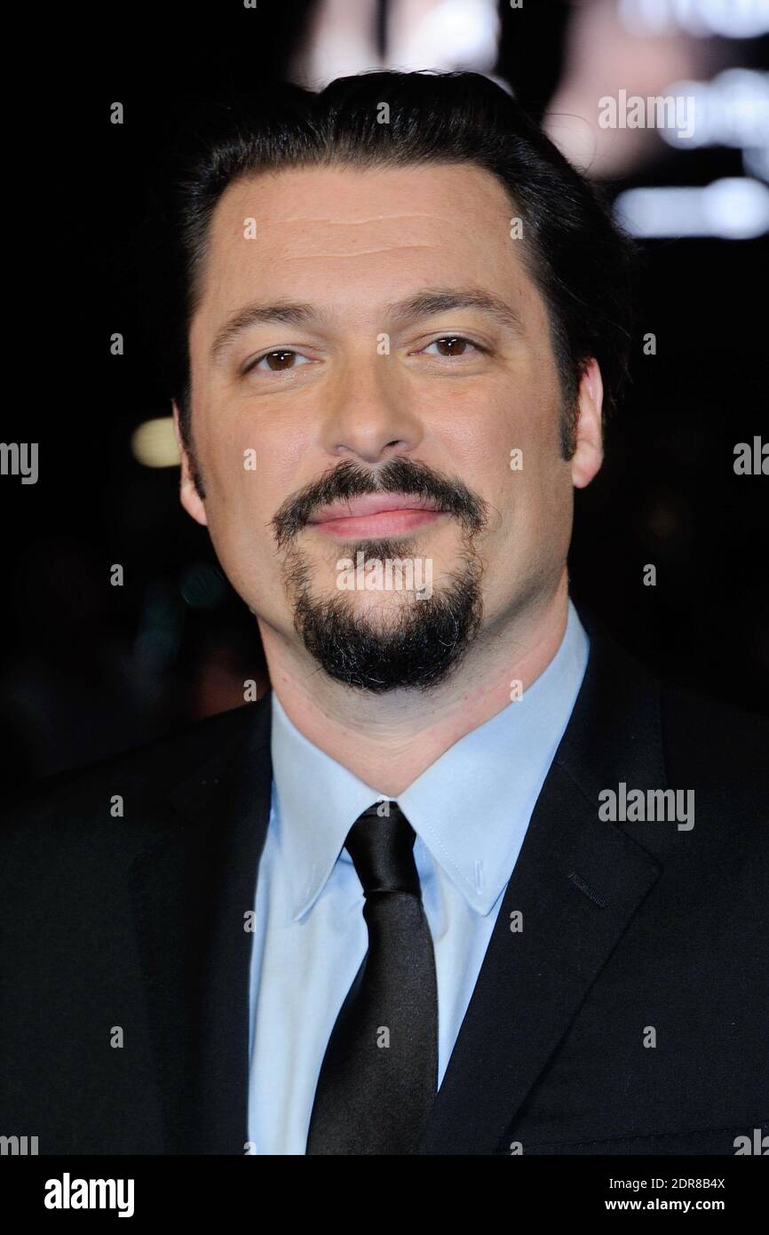 Regisseur James Vanderbilt bei der "Truth" Premiere im Rahmen des 59. BFI London Film Festival am Odeon Leicester Square in London, England am 17. Oktober 2015. Foto von Aurore Marechal/ABACAPRESS.COM Stockfoto